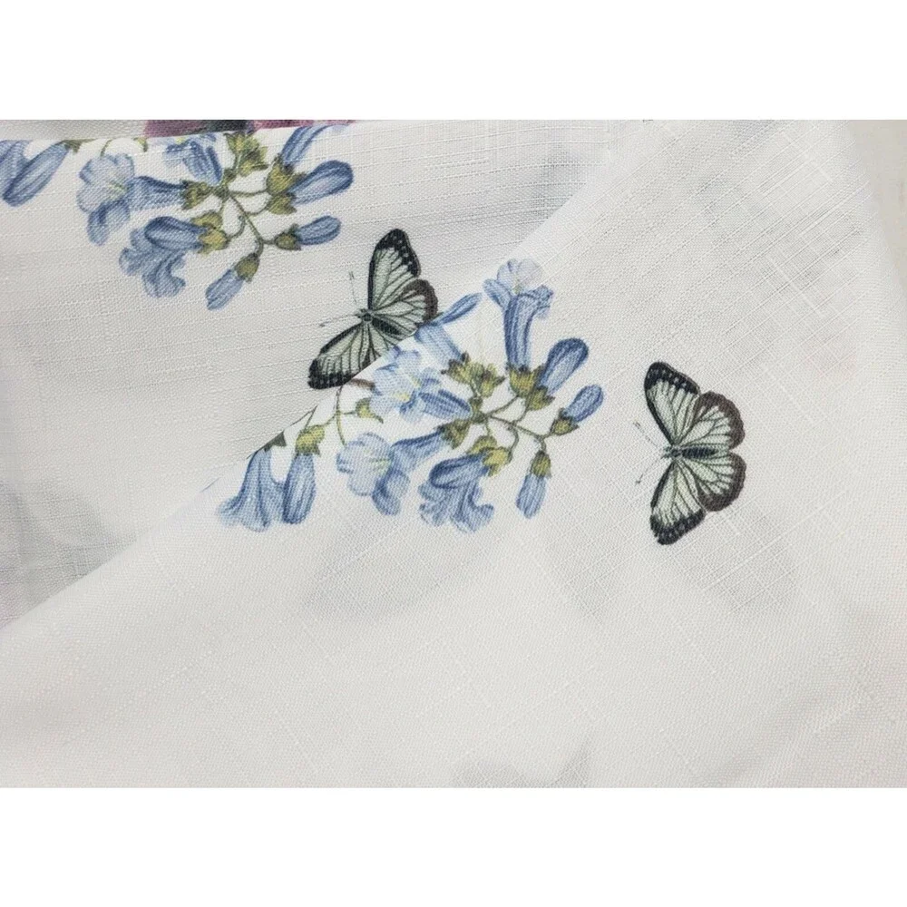 Textured Printed Fabric Tablecloth 60x84